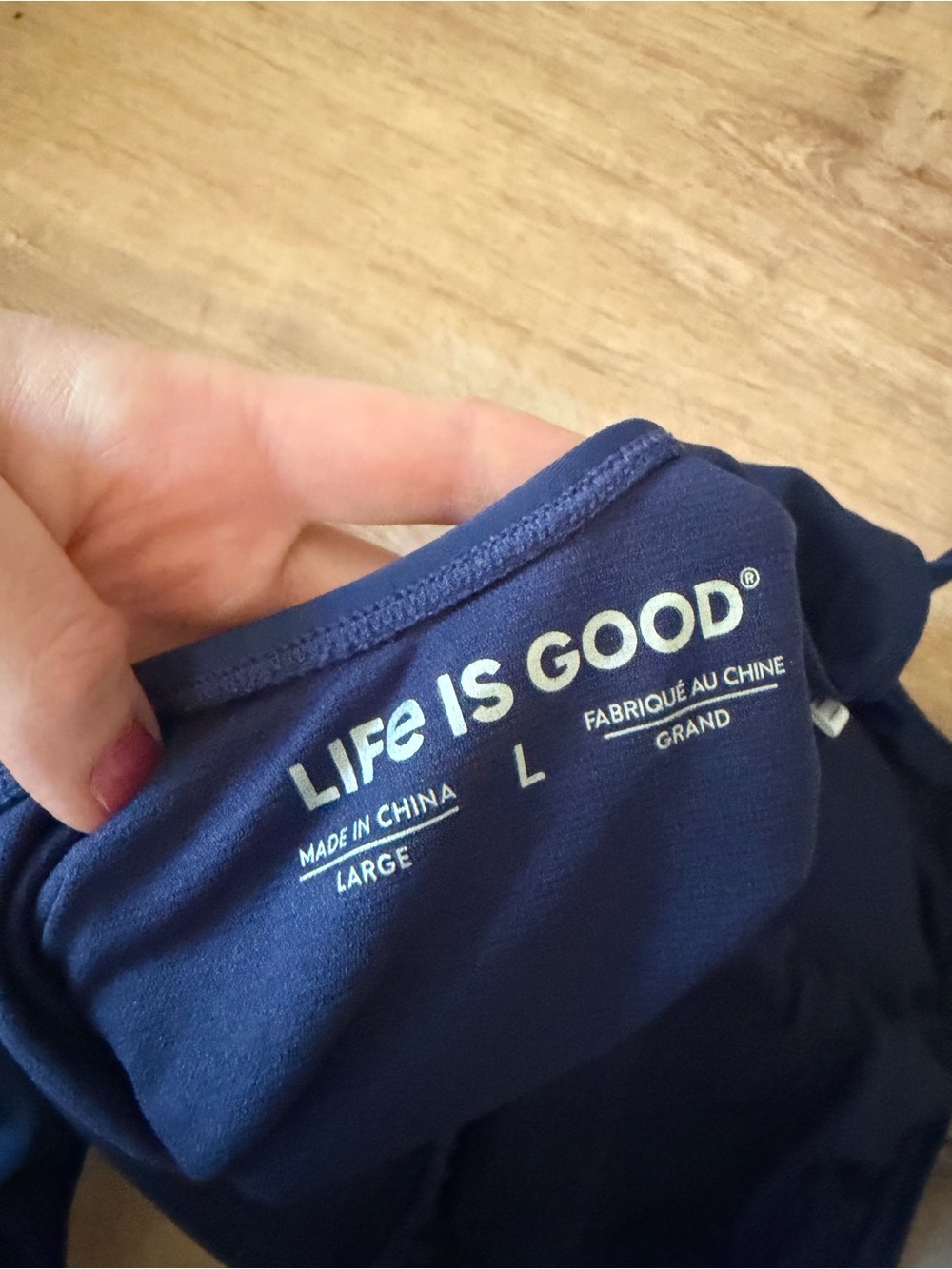 Life is Good | Americana USA Deck Chair Navy One Piece Swimsuit, large - Picture 6 of 10
